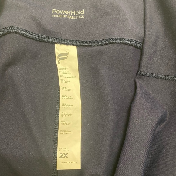 Fabletics Women's Anywhere Motion365+ High-Waisted Legging, High Compression,2X - Picture 8 of 15